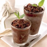 COMIDA GRANIZADO DE CHOCOLATE POSTRE