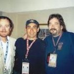 FOTO DOUGLAS COOP, DERECHA JUNTO A EFRAIN HUAMAN Y DAVID CAMACHO EN 2001