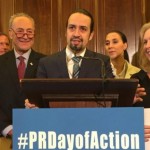 FOTO LIN MANUEL MIRANDA, pidio al Congreso otorgar la bacarrota a la isla