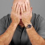 Man Stressed Over Money