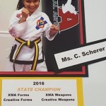 FOTO CAMILA AL CAMPEONAR A NIVEL NACIONAL EN EEUU