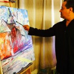 FOTO FERNANDO MARISCAL, EN SU TALLER EN UPPER MONTCLAIR(1)