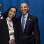 FOTO PRESIDENTE OBAMA Y DENISE FERNANDES