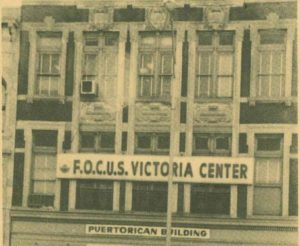 Antiguo edificio de la agencia Focus en Newark