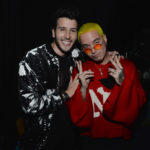 Sebastian Yatra and Buchanan’s Brand Ambassador J Balvin backstage at Casa Buchanan’s