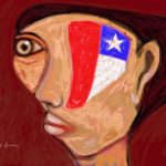 Obra pictórica del artística plástico ecuatoriano Pabel Égüez.