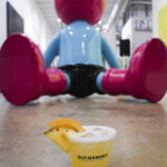 Milkman celebrated the unveiling of his sculpture “Meteoro” at Art Basel with Buchanan’s Scotch Whisky